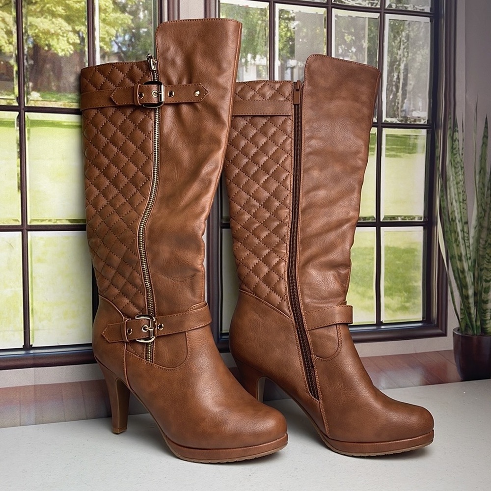 TOP Moda Journee Collection Spokane Women's Knee-High Boots
